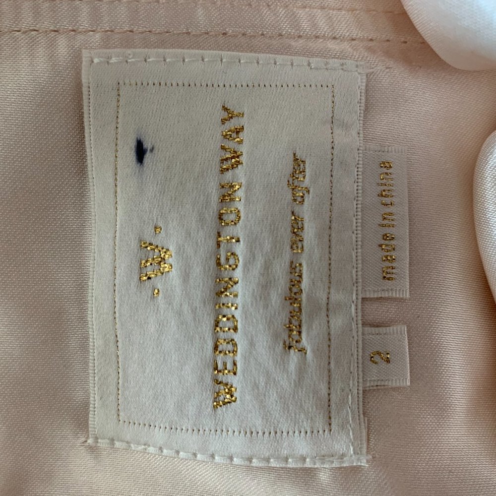 Weddington Way Calypso Bridesmaid Dress- Blush - Picture 3 of 3